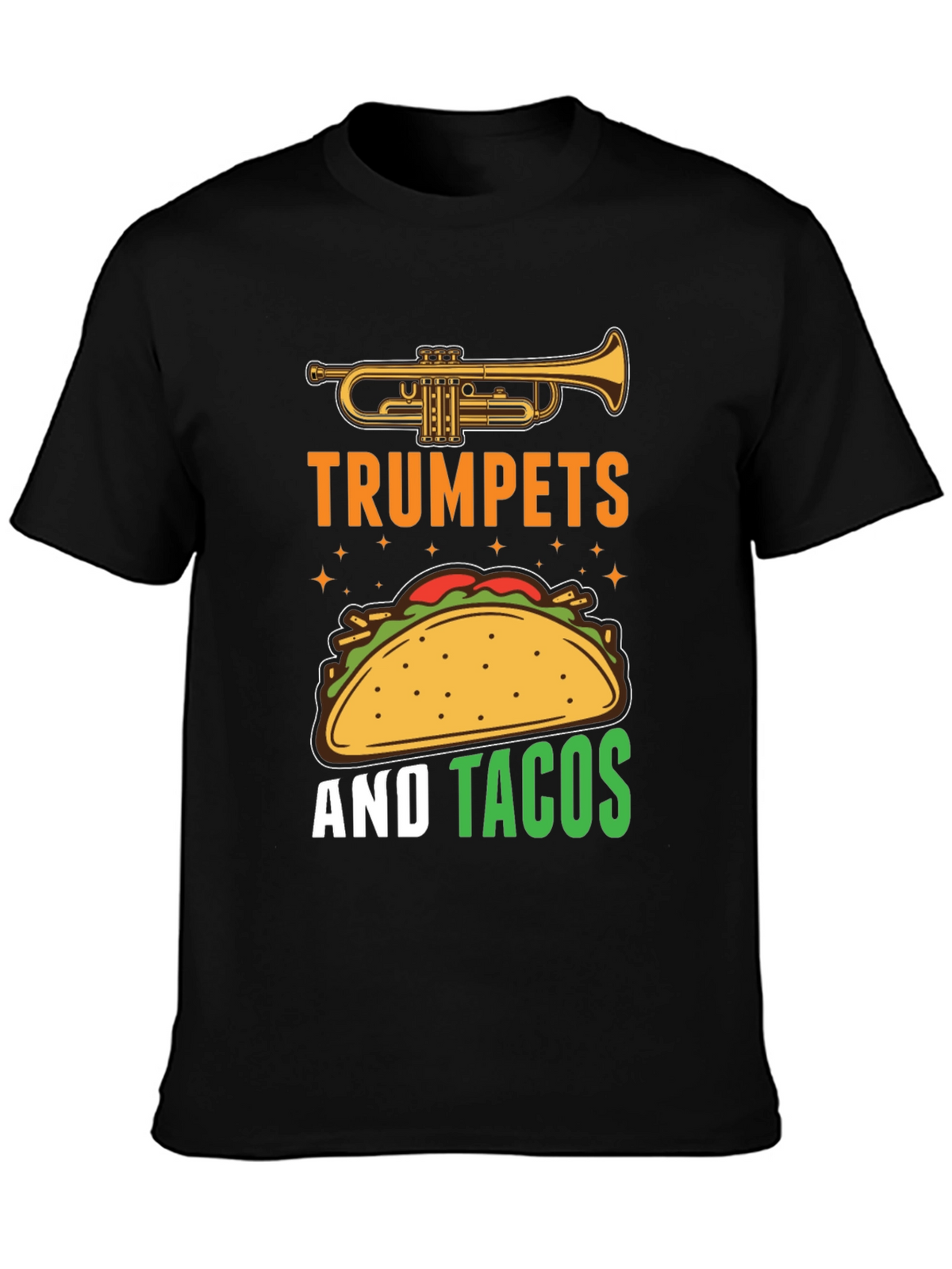Trumpets and Tacos Graphic Tee