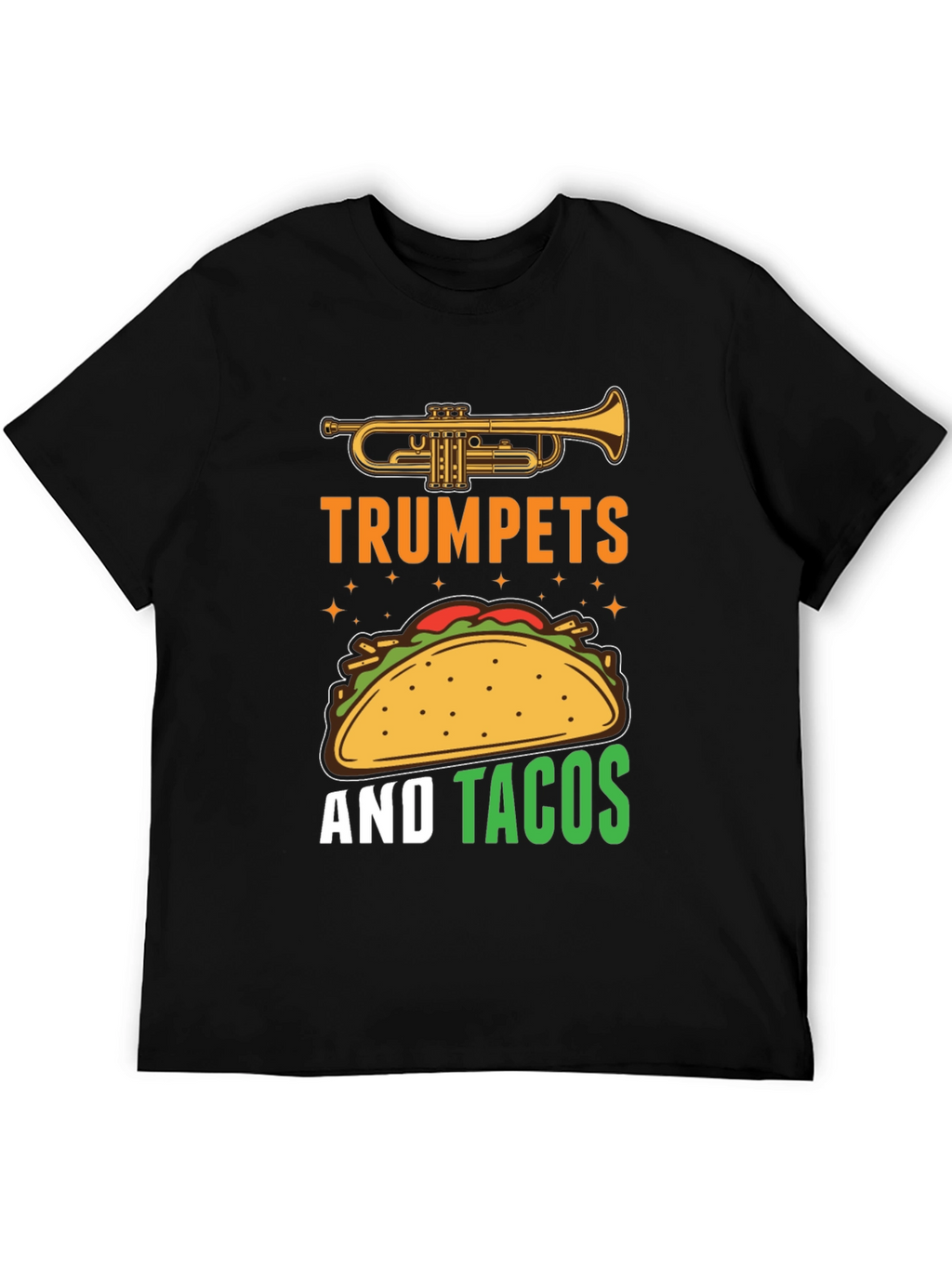 Trumpets and Tacos Graphic Tee