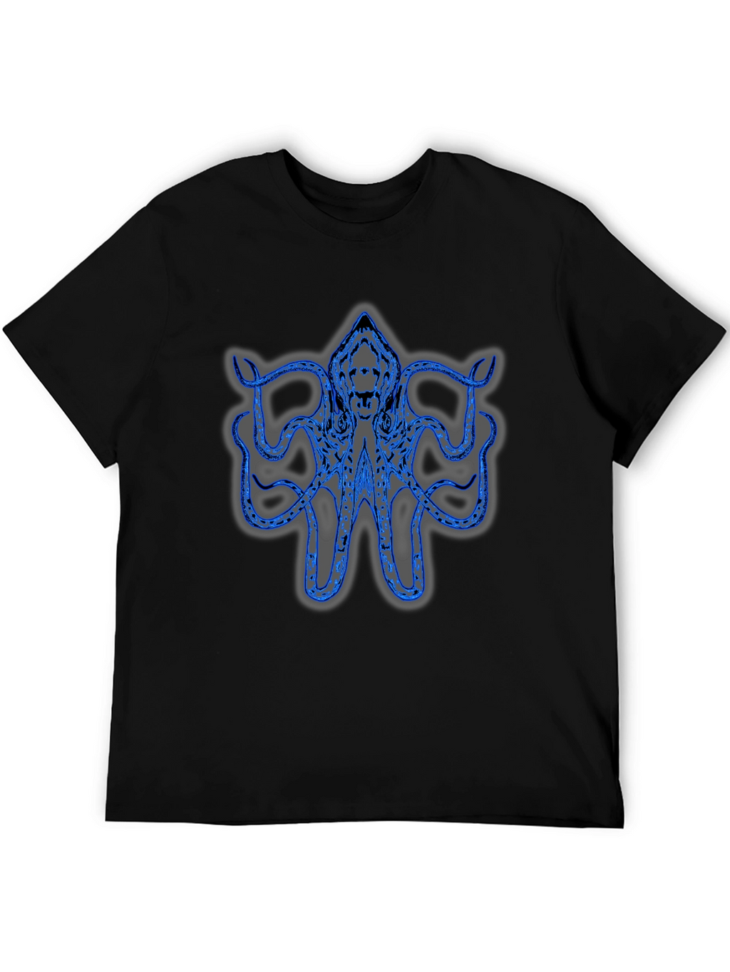 Blue Octopus Graphic Tee