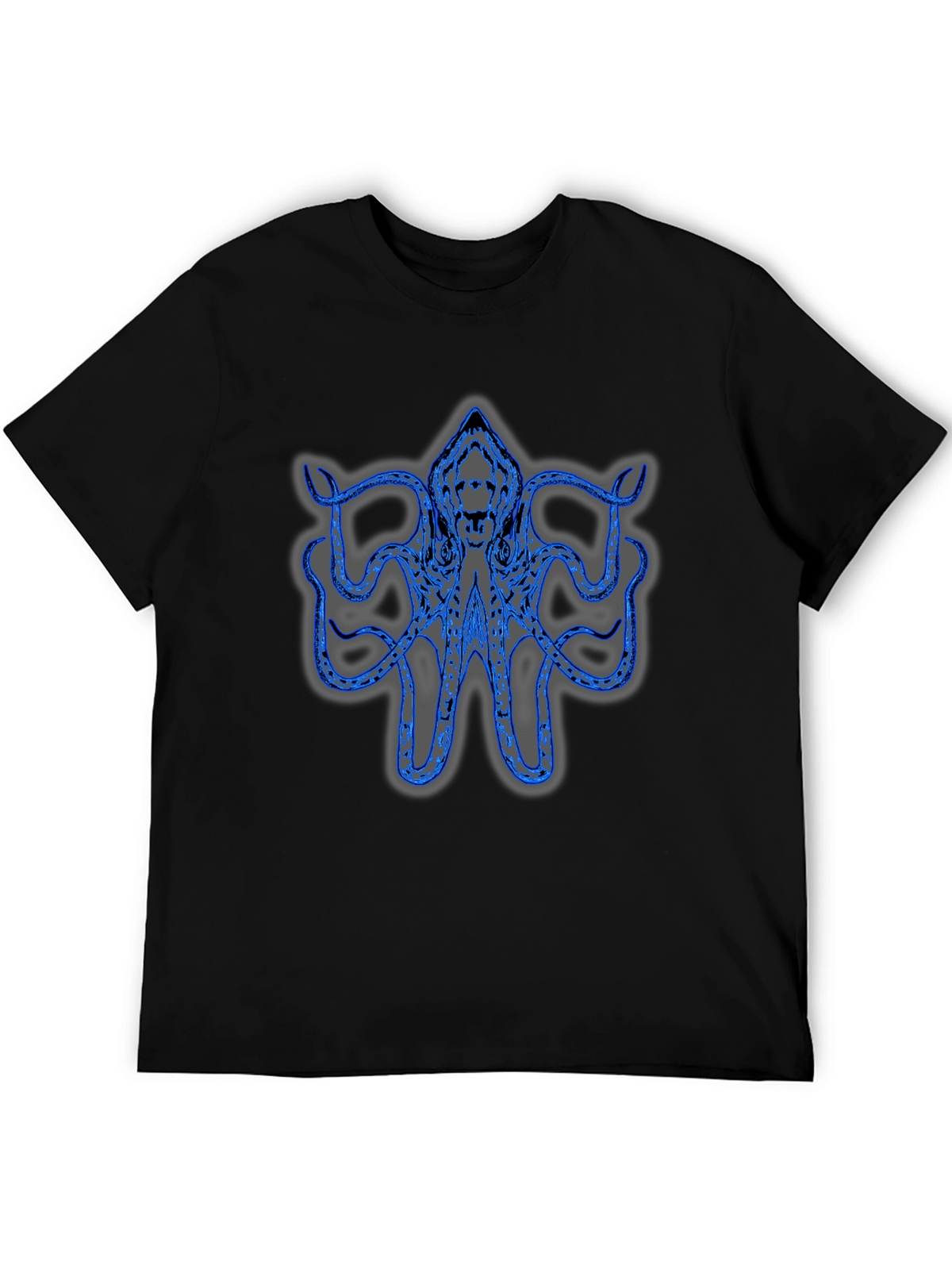 Blue Octopus Graphic Tee