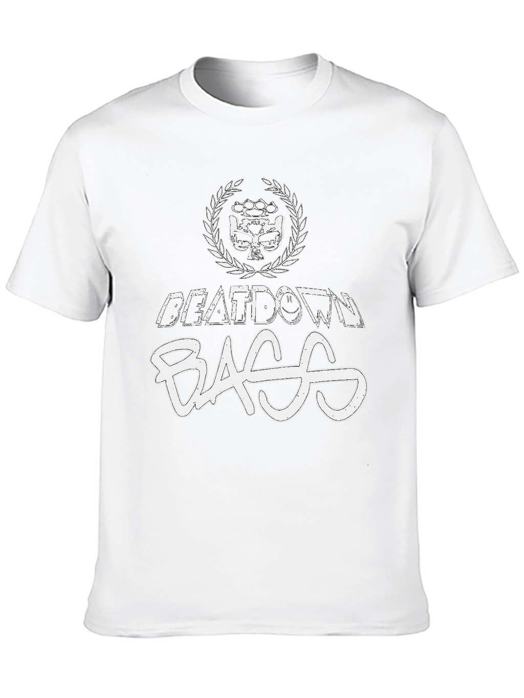 Beatdown Bass Graphic Tee - Black
