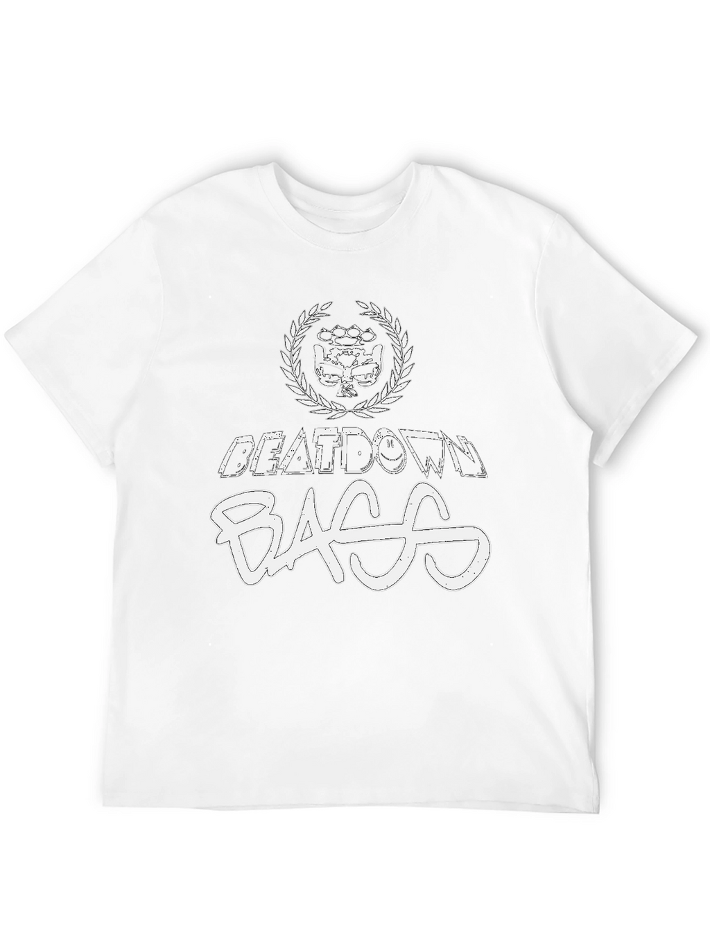 Beatdown Bass Graphic Tee - Black