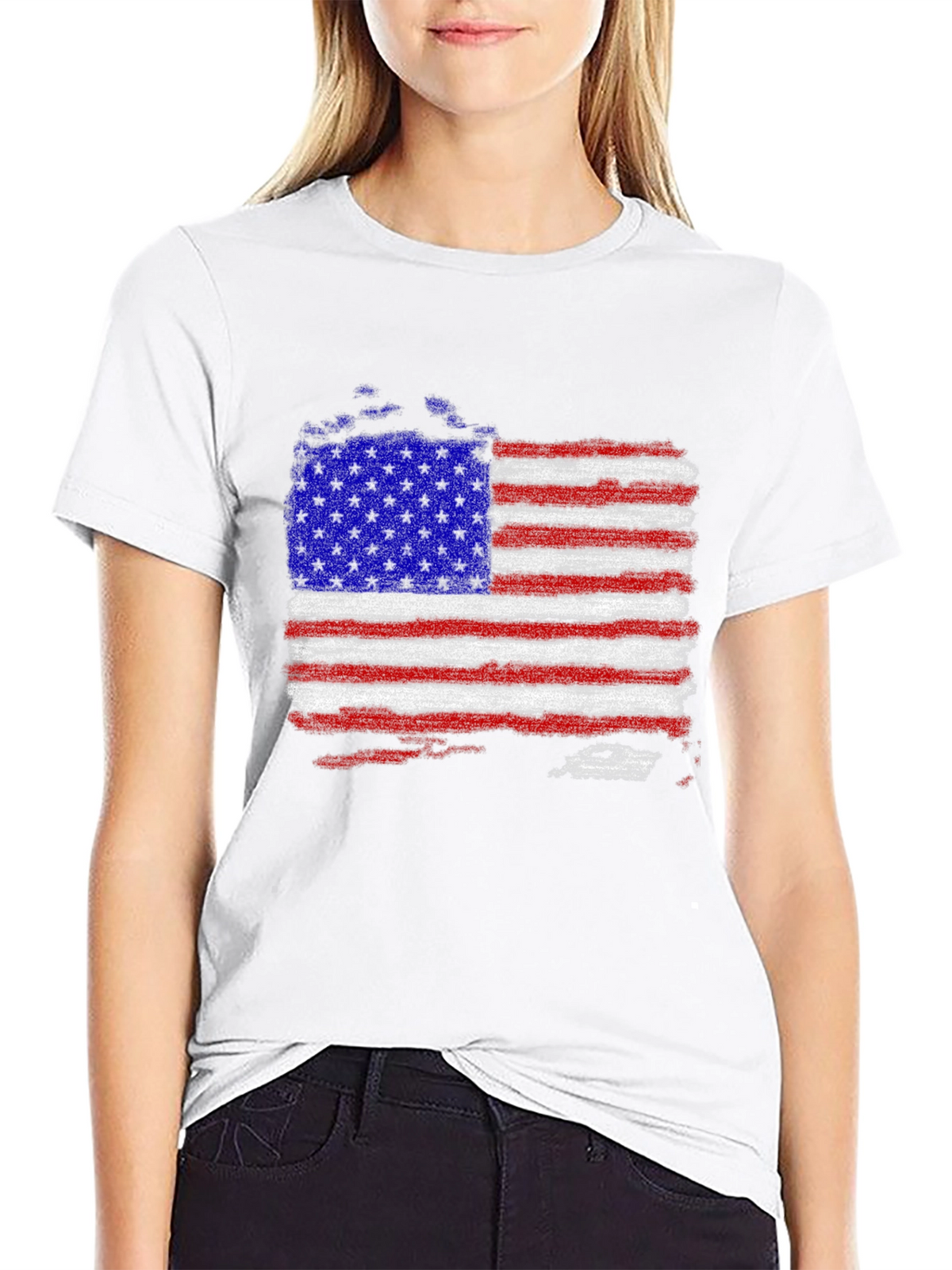 American Flag Patriotic T-Shirt