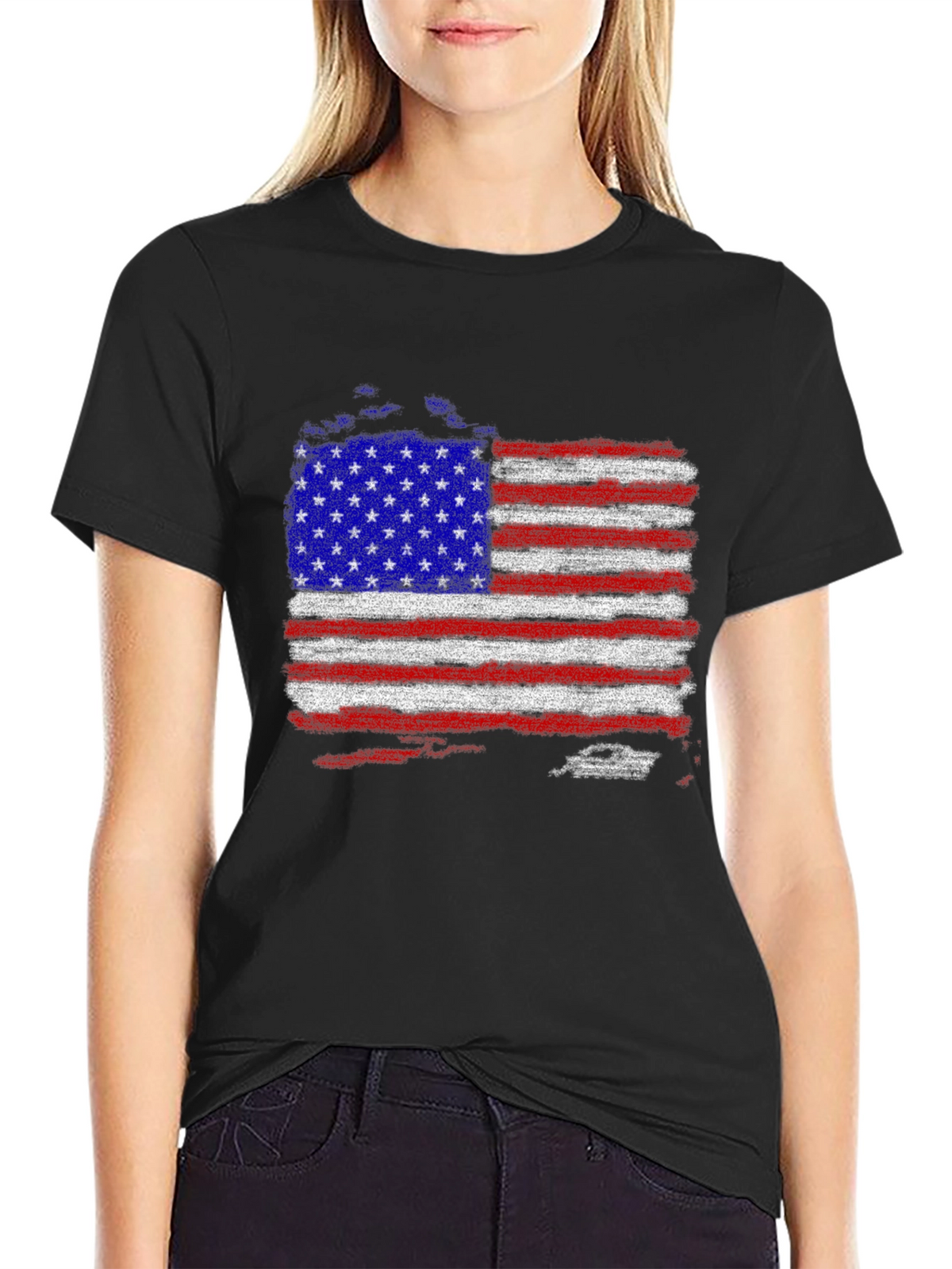 American Flag Patriotic T-Shirt