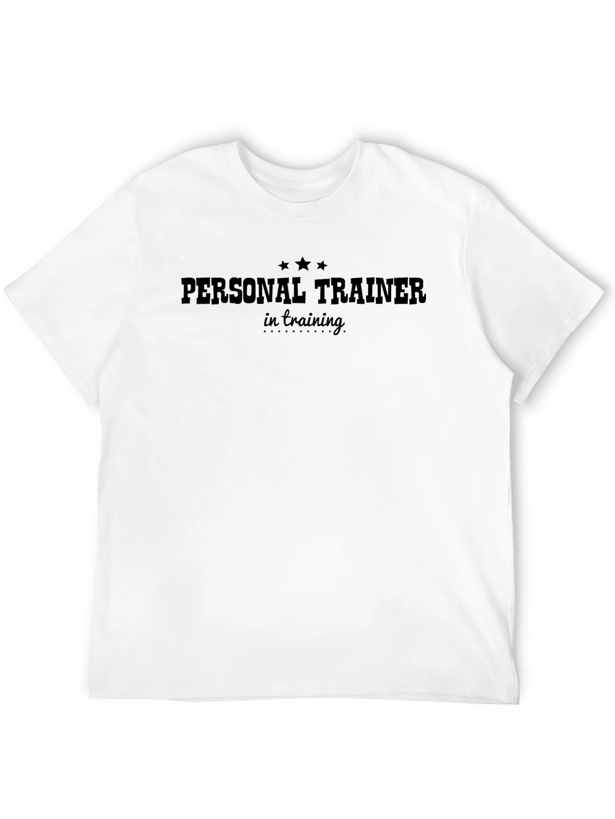 Personal Trainer in Training Black T-Shirt