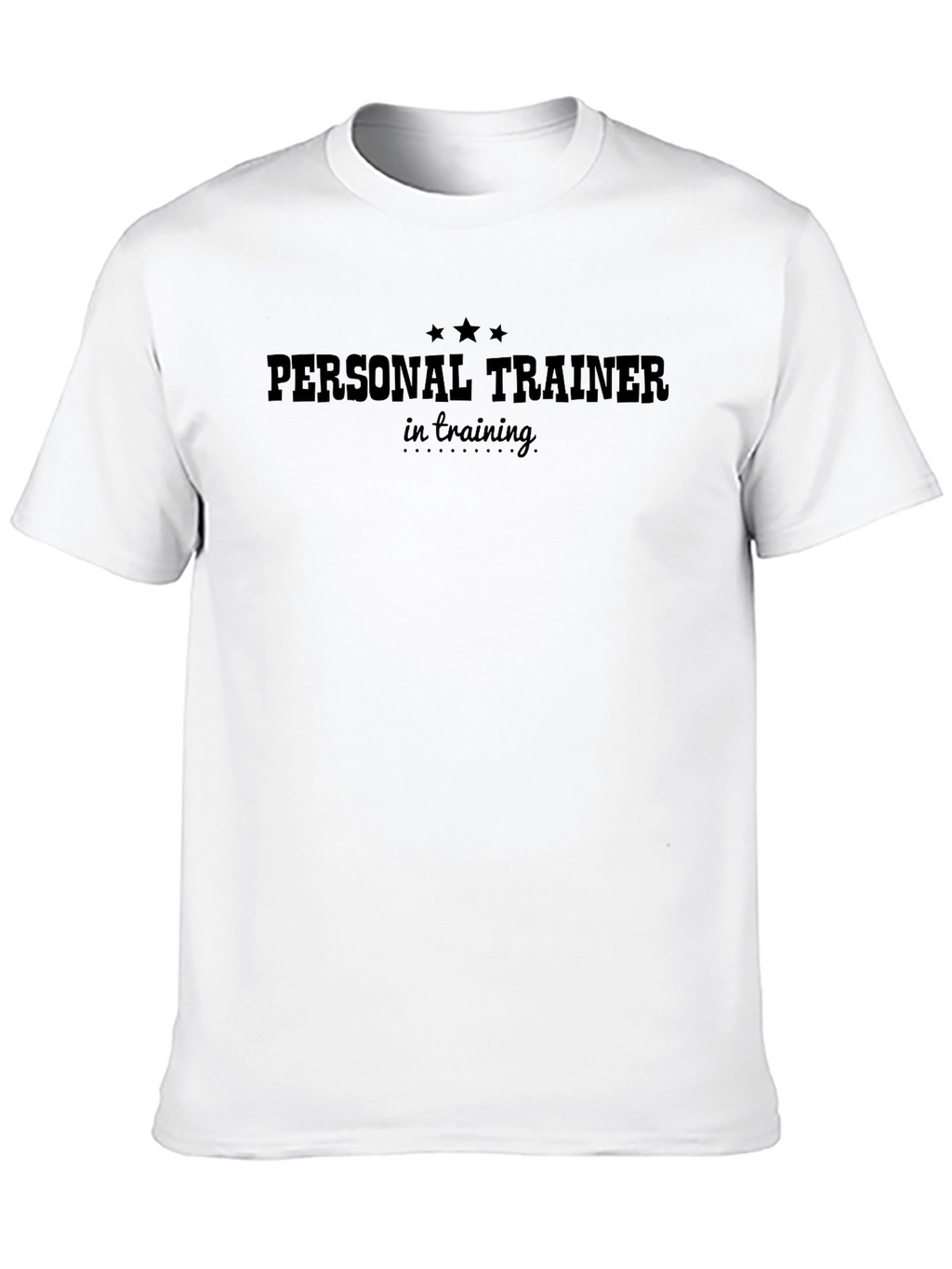 Personal Trainer in Training Black T-Shirt