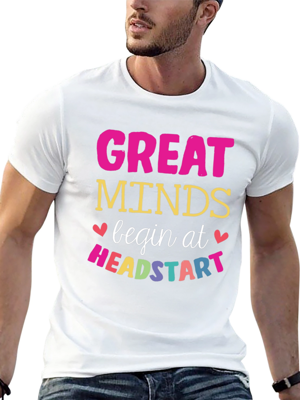 Great Minds Begin at Head Start T-Shirt