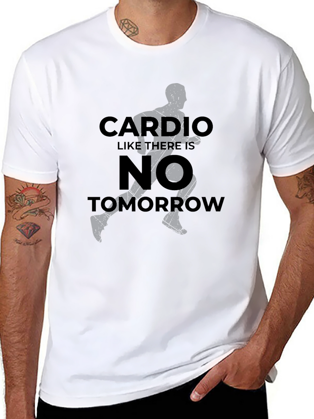 Cardio Like Theres No Tomorrow T-Shirt