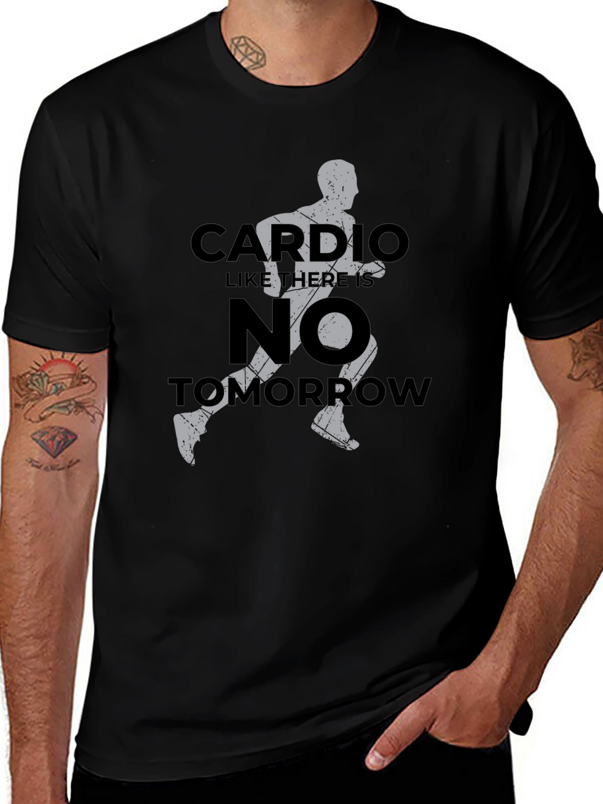 Cardio Like Theres No Tomorrow T-Shirt