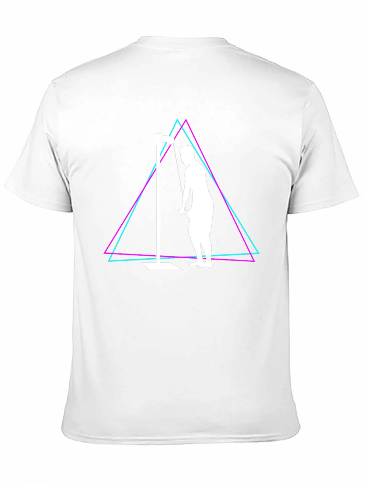 Retro Gym Workout T-Shirt - Tricep Extension Design