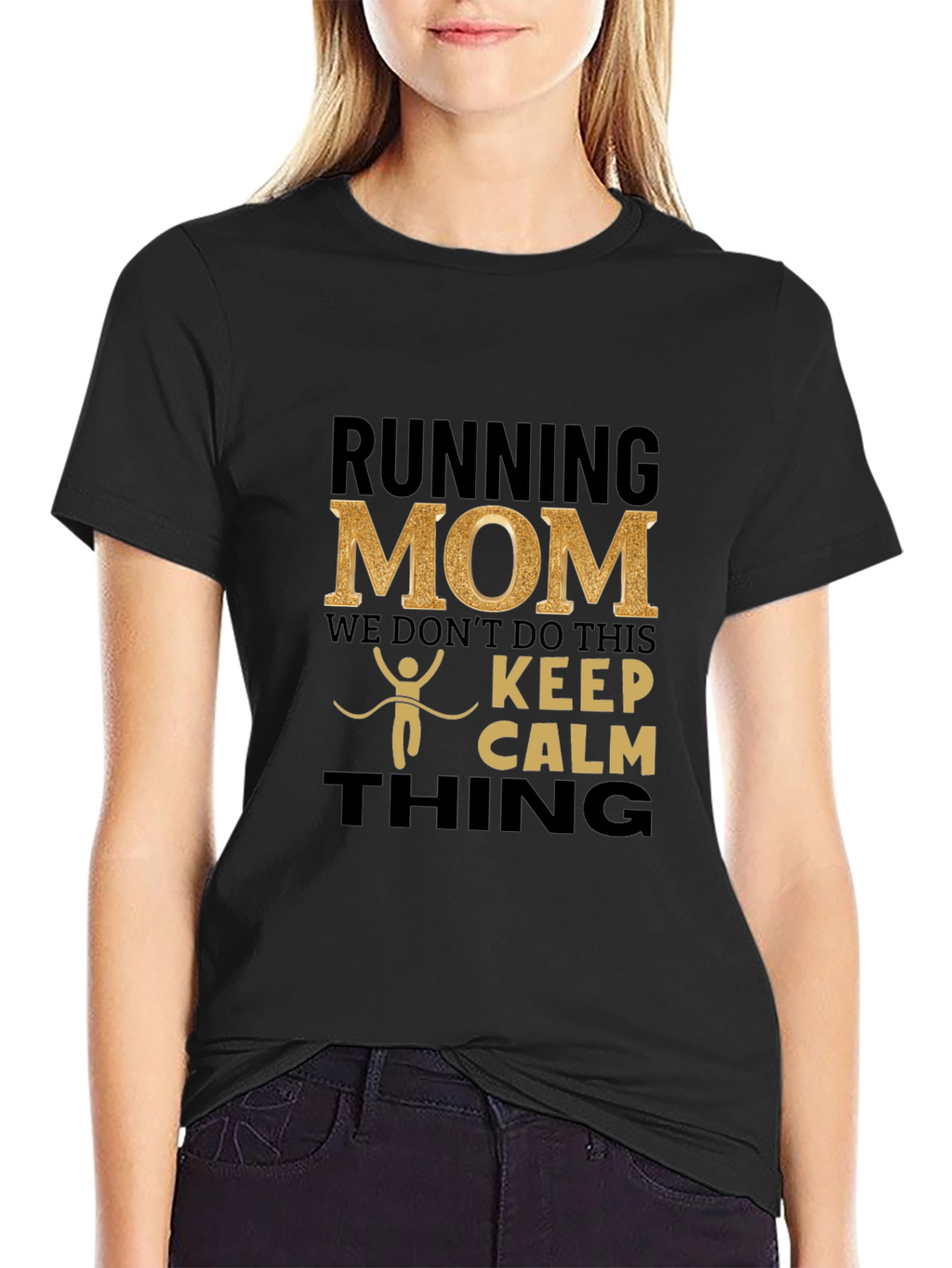 Running Mom Graphic T-Shirt