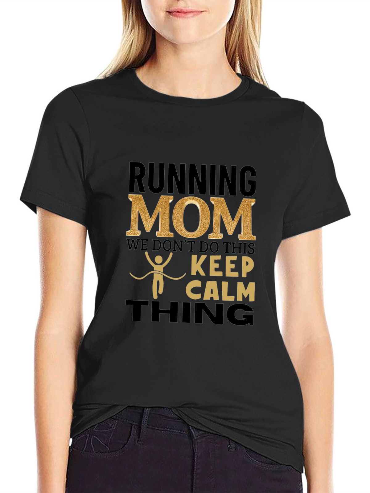 Running Mom Graphic T-Shirt