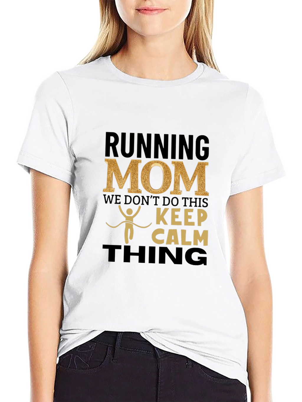 Running Mom Graphic T-Shirt