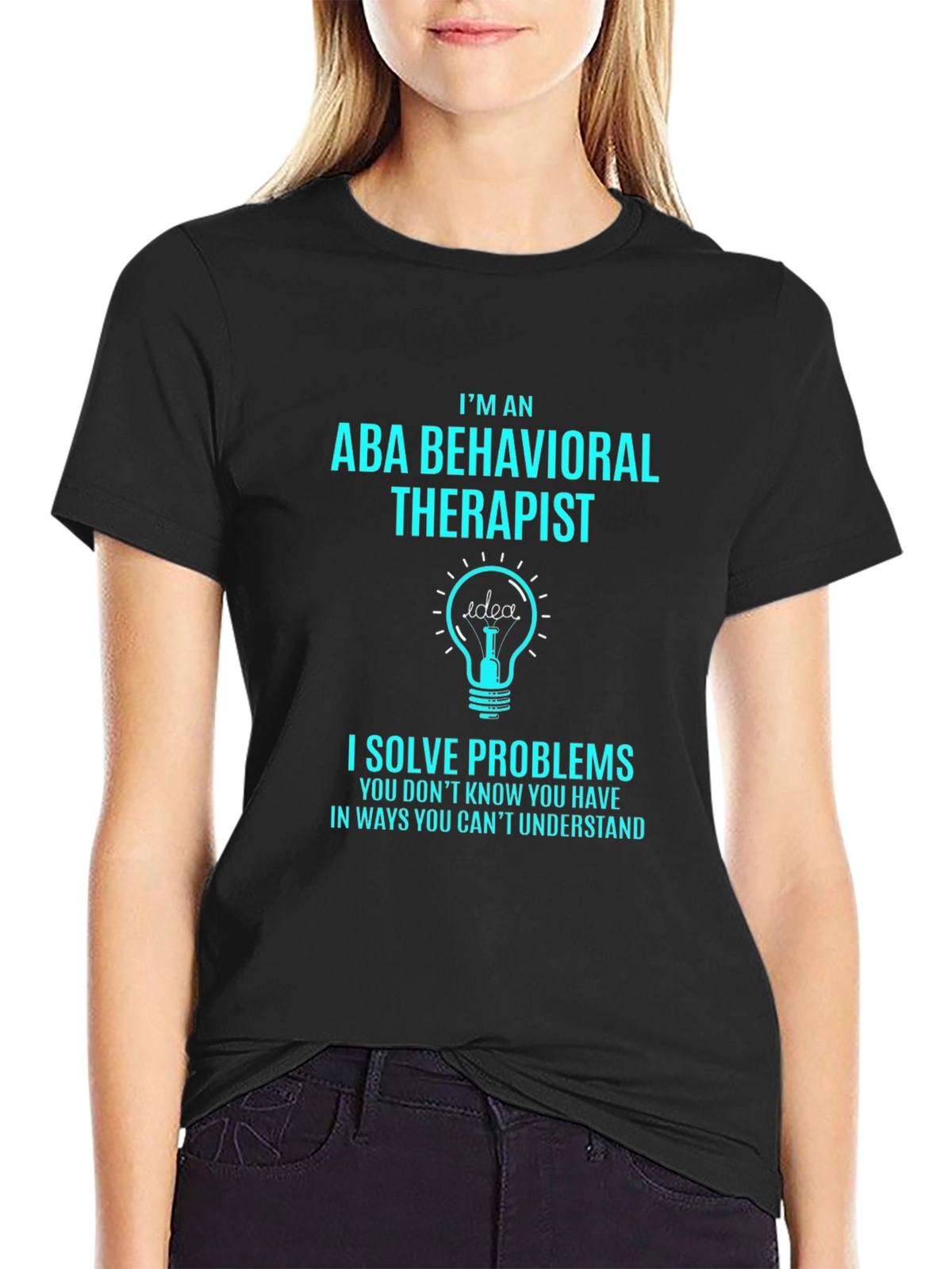 ABA Behavioral Therapist Novelty T-Shirt