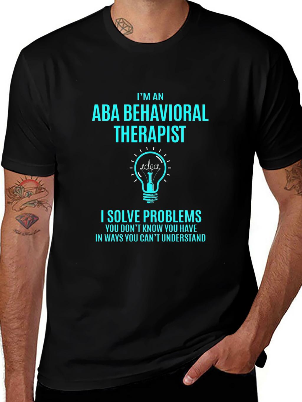 ABA Behavioral Therapist Novelty T-Shirt