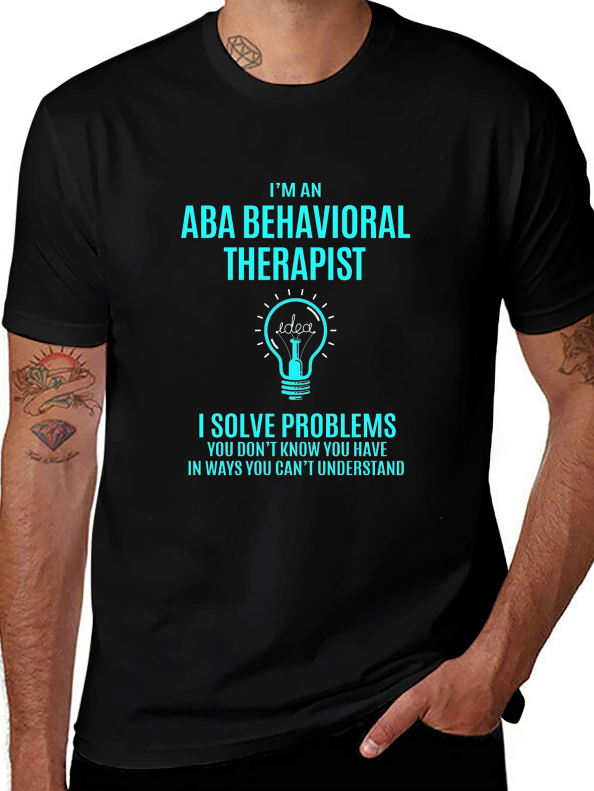 ABA Behavioral Therapist Novelty T-Shirt