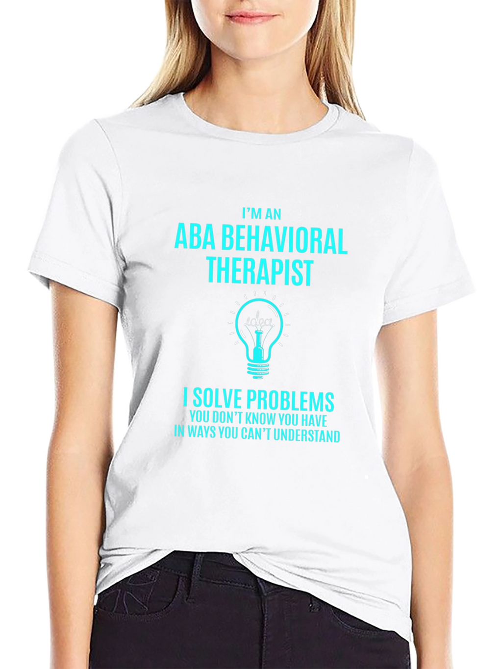 ABA Behavioral Therapist Novelty T-Shirt