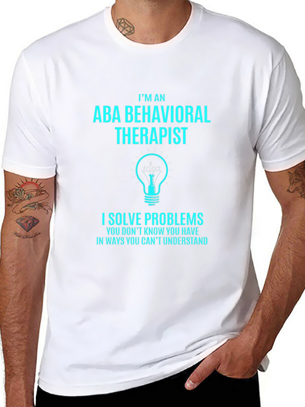ABA Behavioral Therapist Novelty T-Shirt