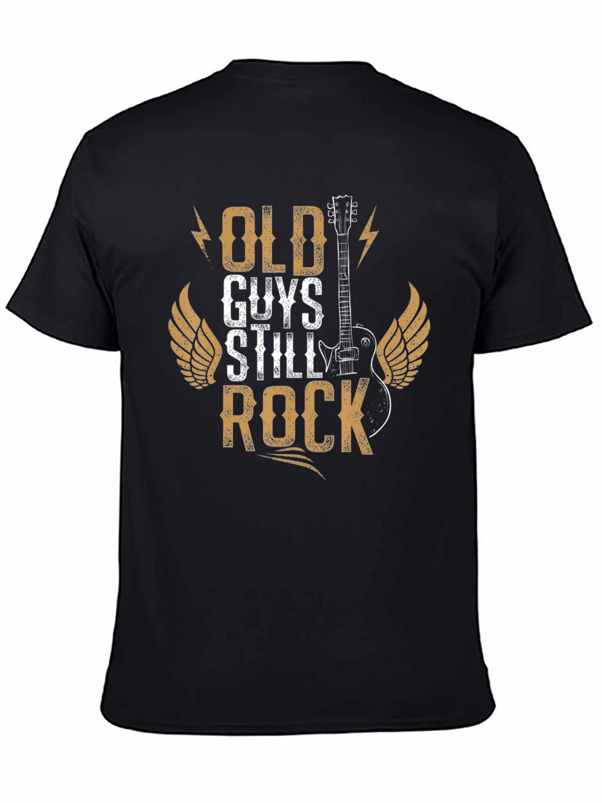 Old Guys Still Rock Graphic Tee Shirt