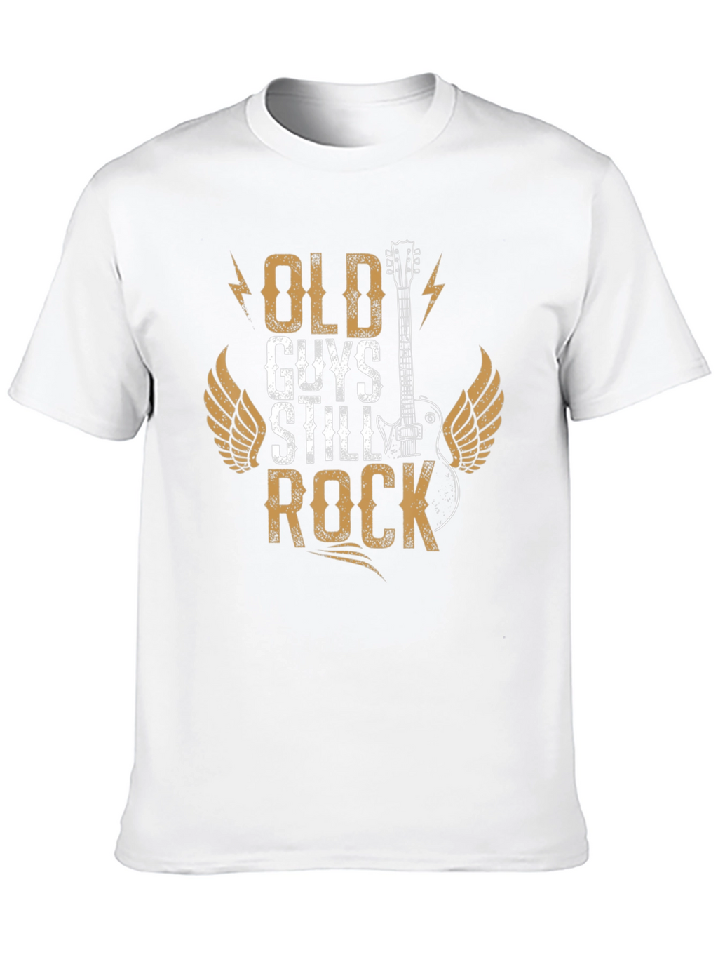 Old Guys Still Rock Graphic Tee Shirt