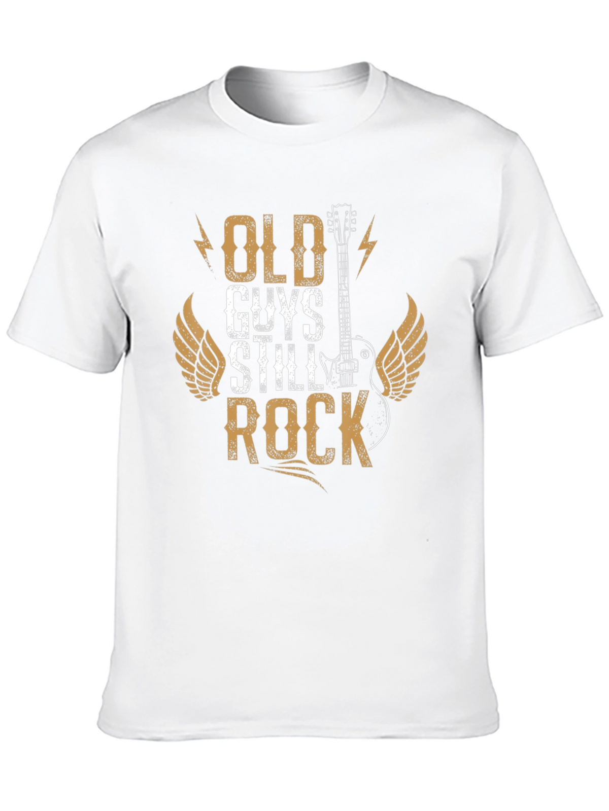 Old Guys Still Rock Graphic Tee Shirt