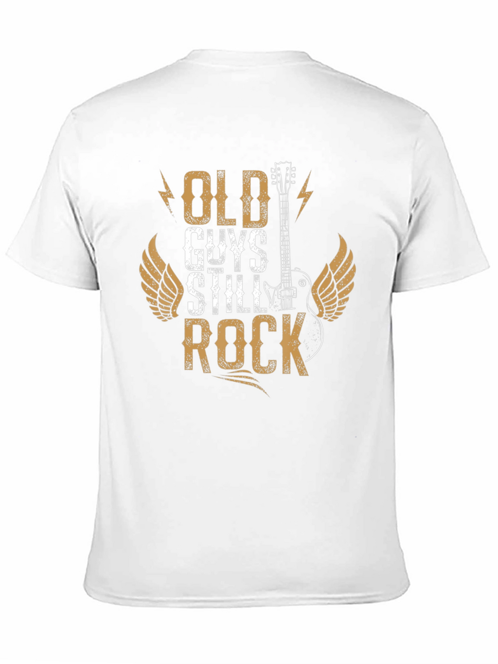 Old Guys Still Rock Graphic Tee Shirt