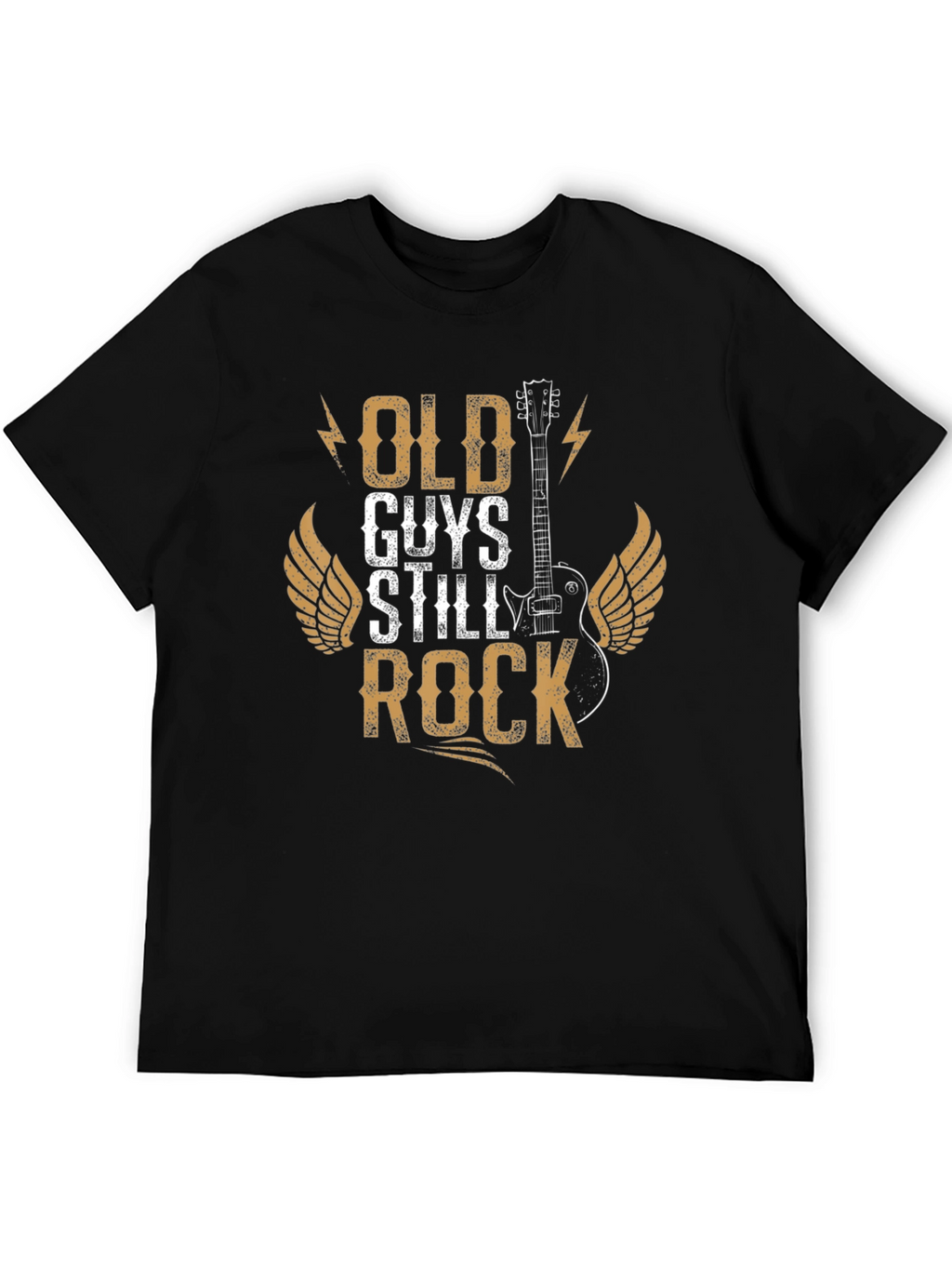 Old Guys Still Rock Graphic Tee Shirt