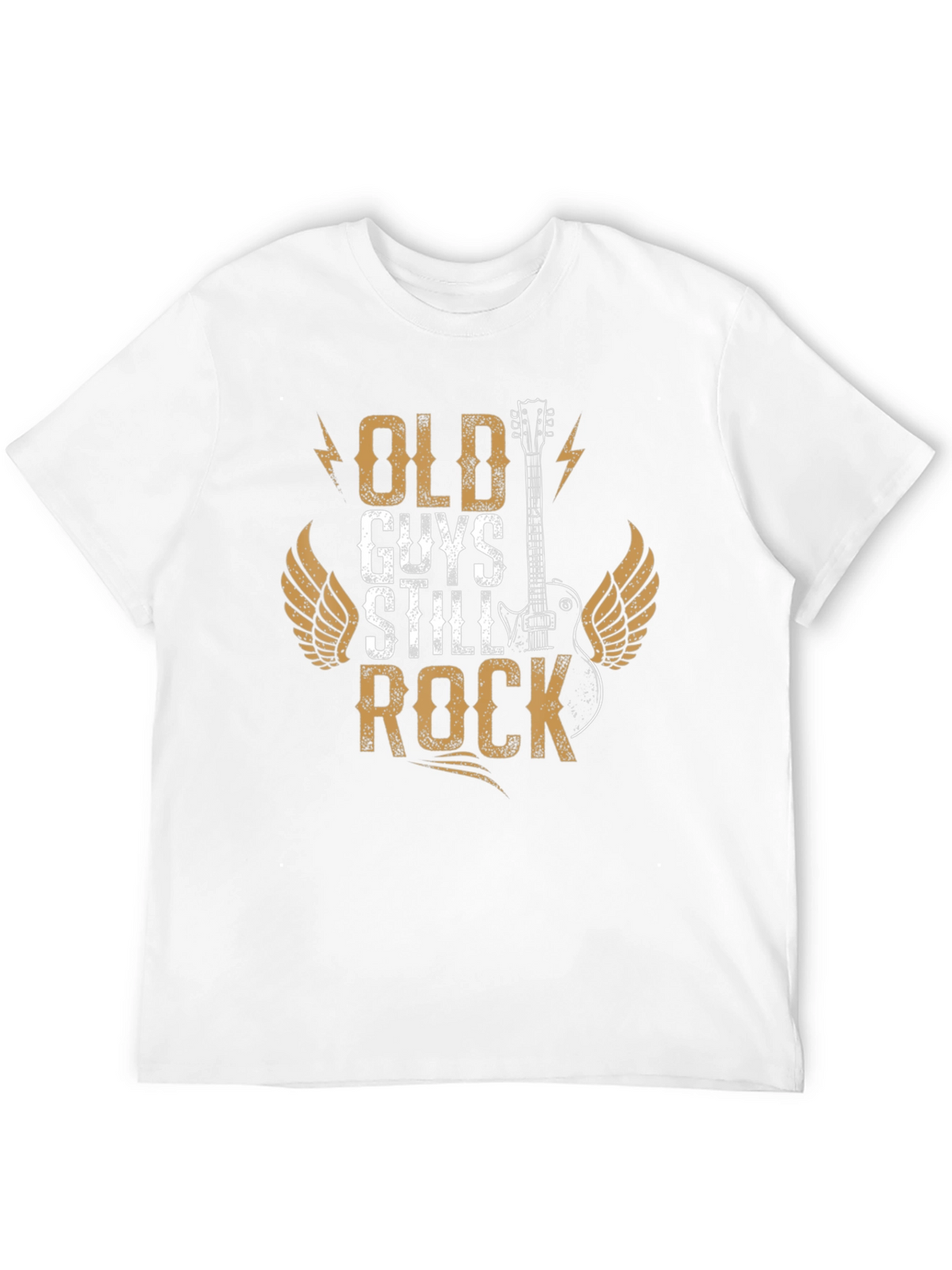 Old Guys Still Rock Graphic Tee Shirt