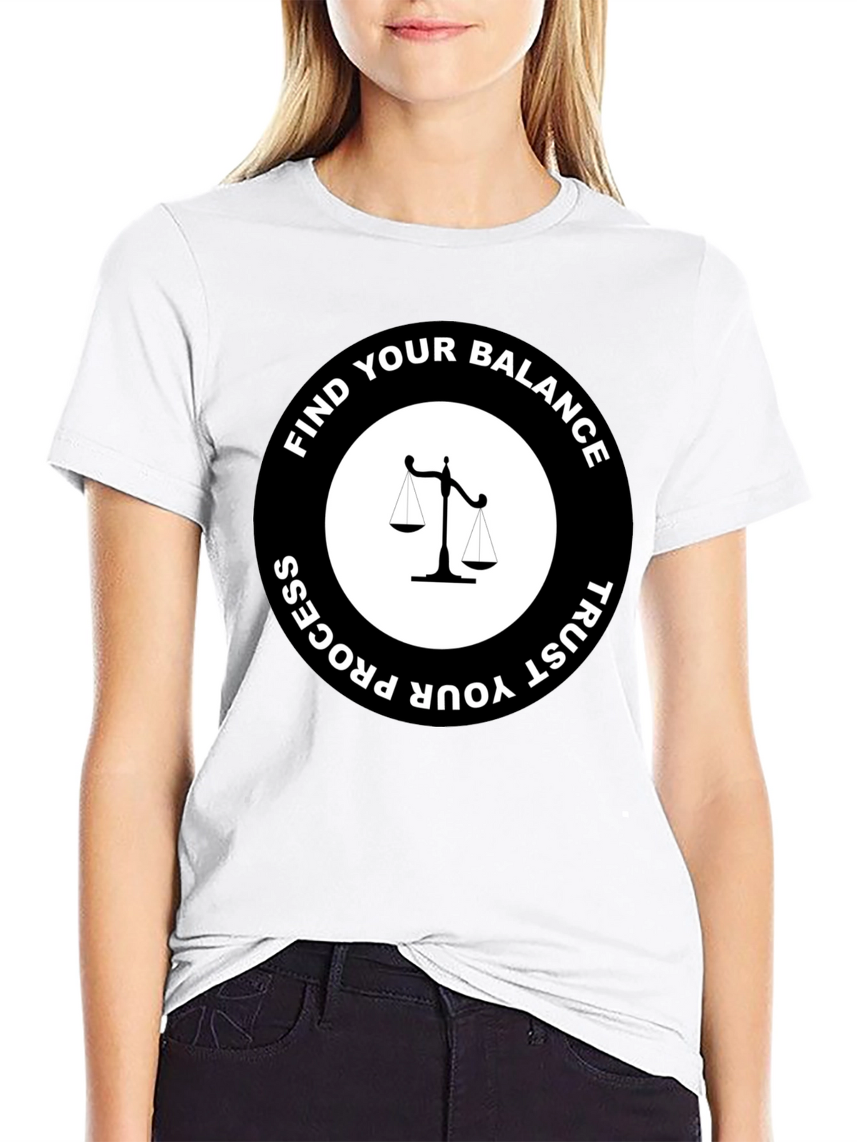Balance Process Graphic Tee - Black