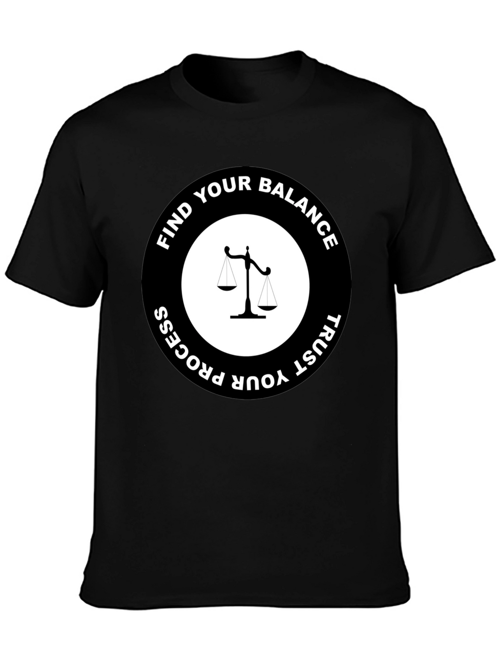 Balance Process Graphic Tee - Black
