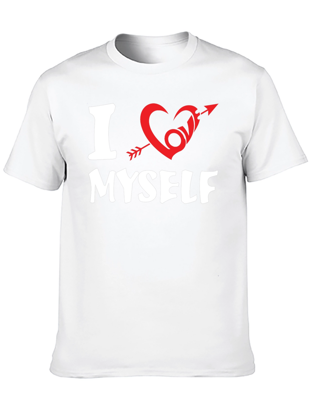 I Heart Myself Graphic Tee - Black