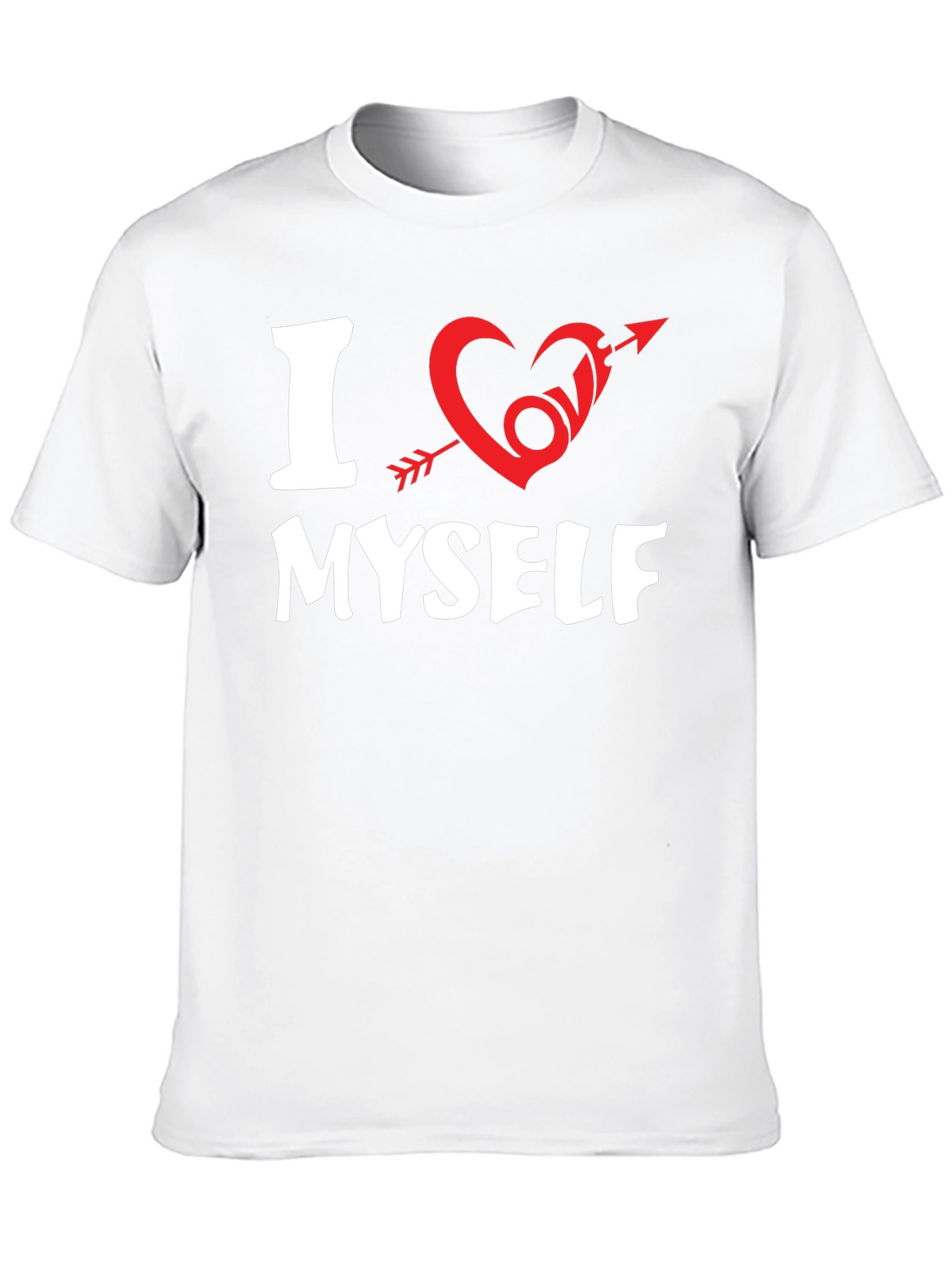 I Heart Myself Graphic Tee - Black