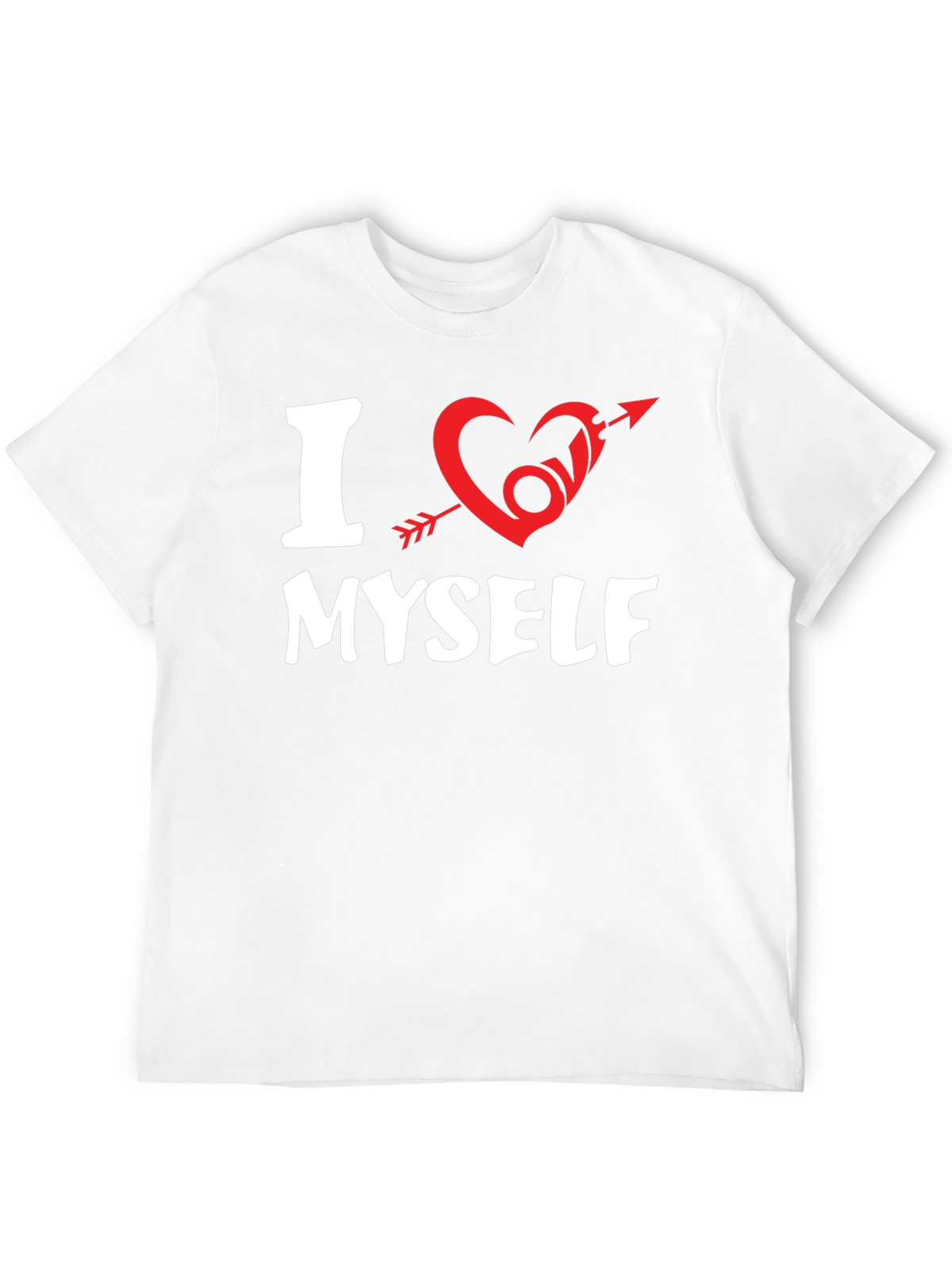 I Heart Myself Graphic Tee - Black