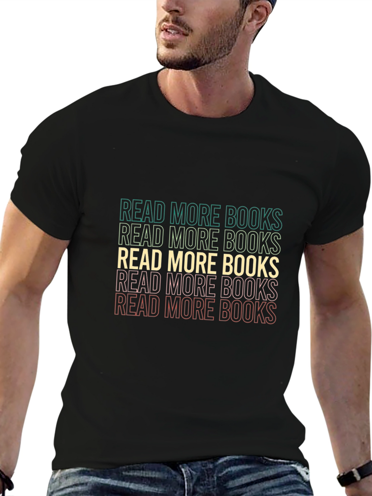Read More Books Graphic Tee - Black