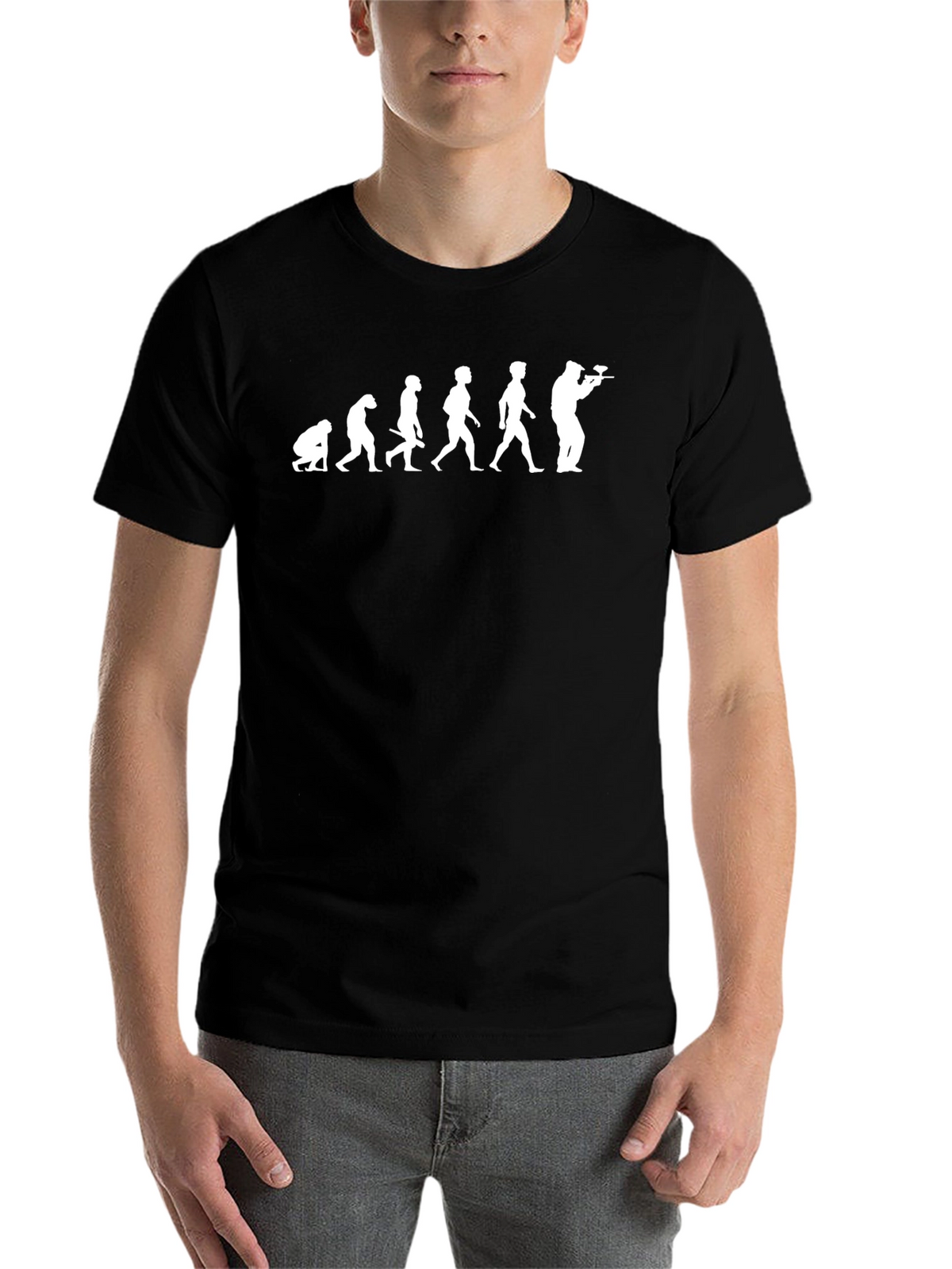 Evolution Paintball Black T-Shirt