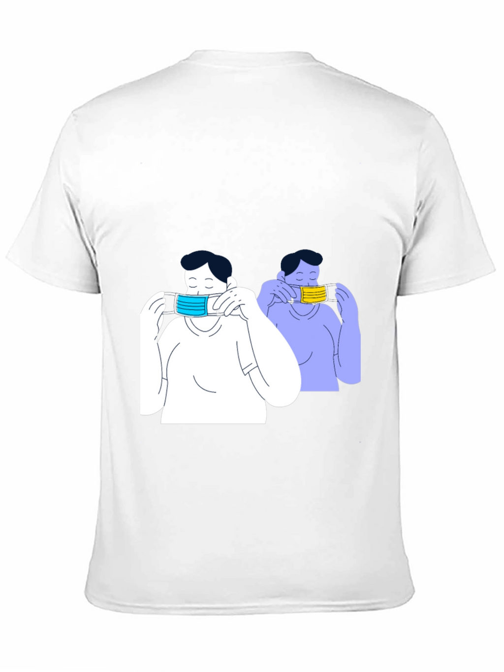 Masked Up Tee - Stylish Pandemic Fashion