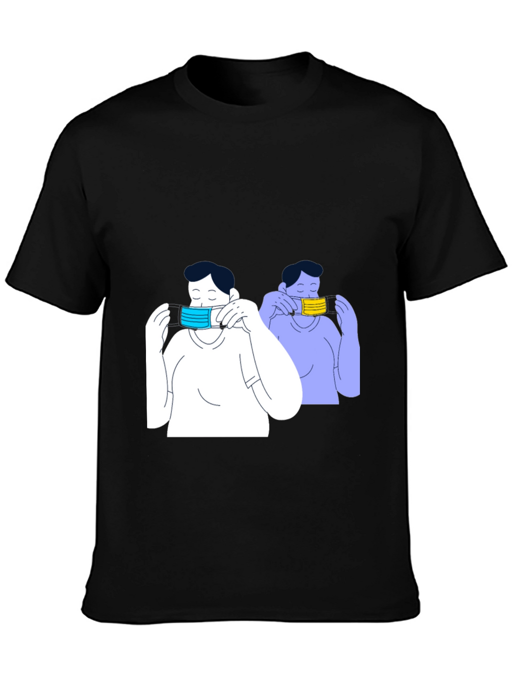 Masked Up Tee - Stylish Pandemic Fashion