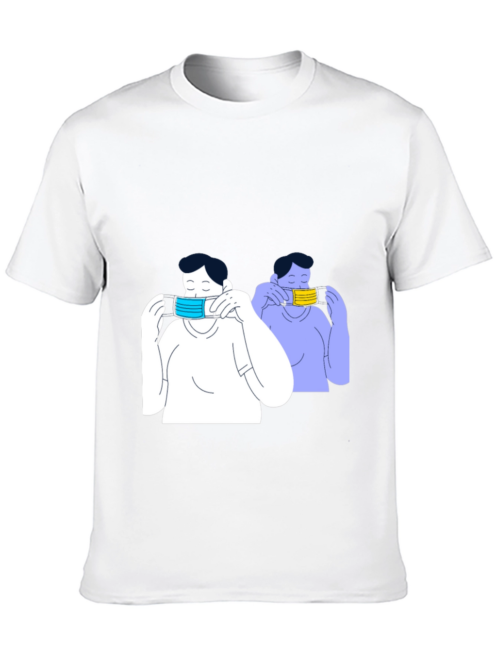 Masked Up Tee - Stylish Pandemic Fashion