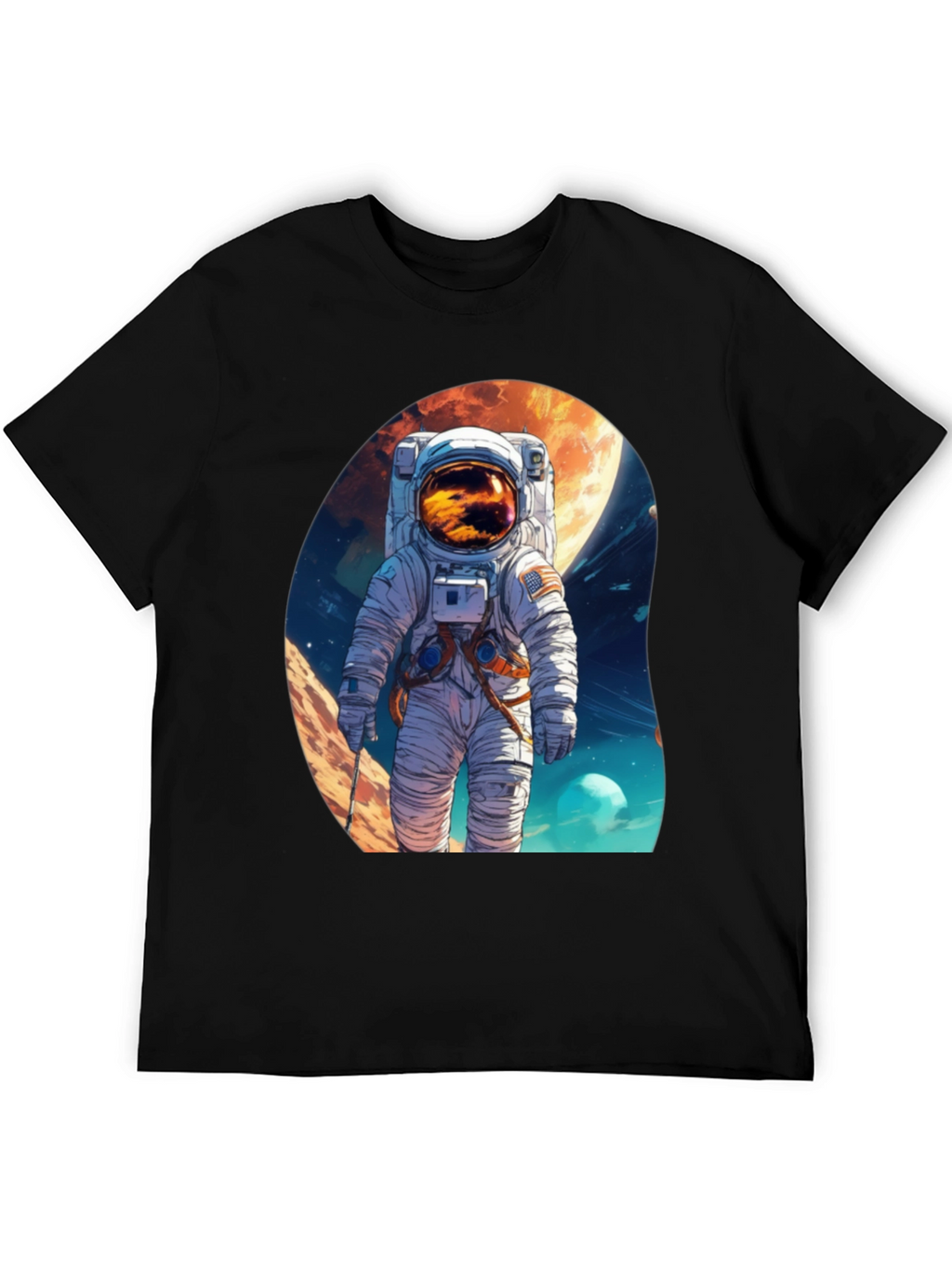Astronaut Graphic Tee - Explore the Universe!
