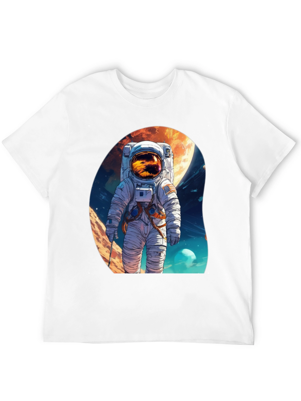 Astronaut Graphic Tee - Explore the Universe!