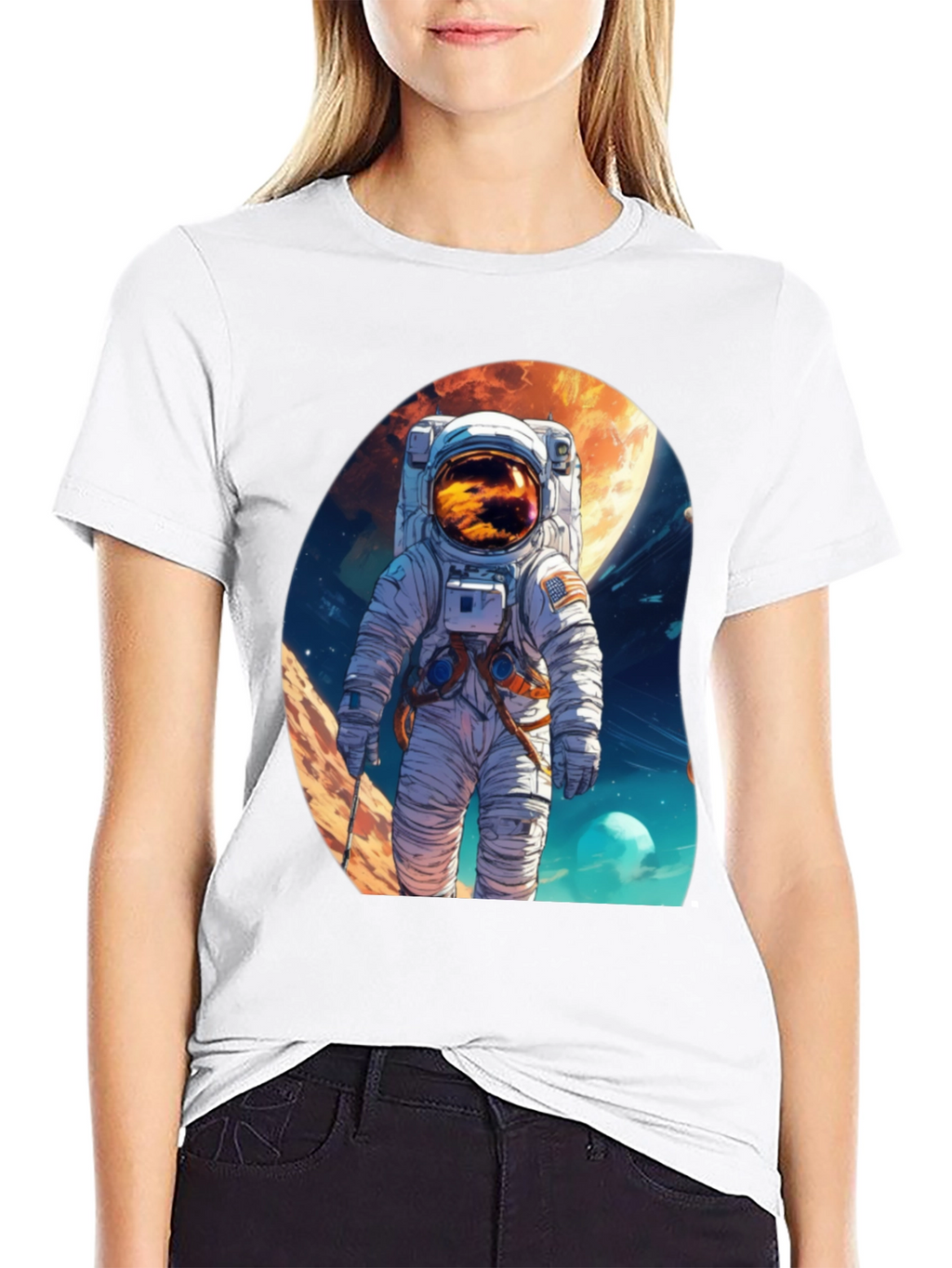 Astronaut Graphic Tee - Explore the Universe!