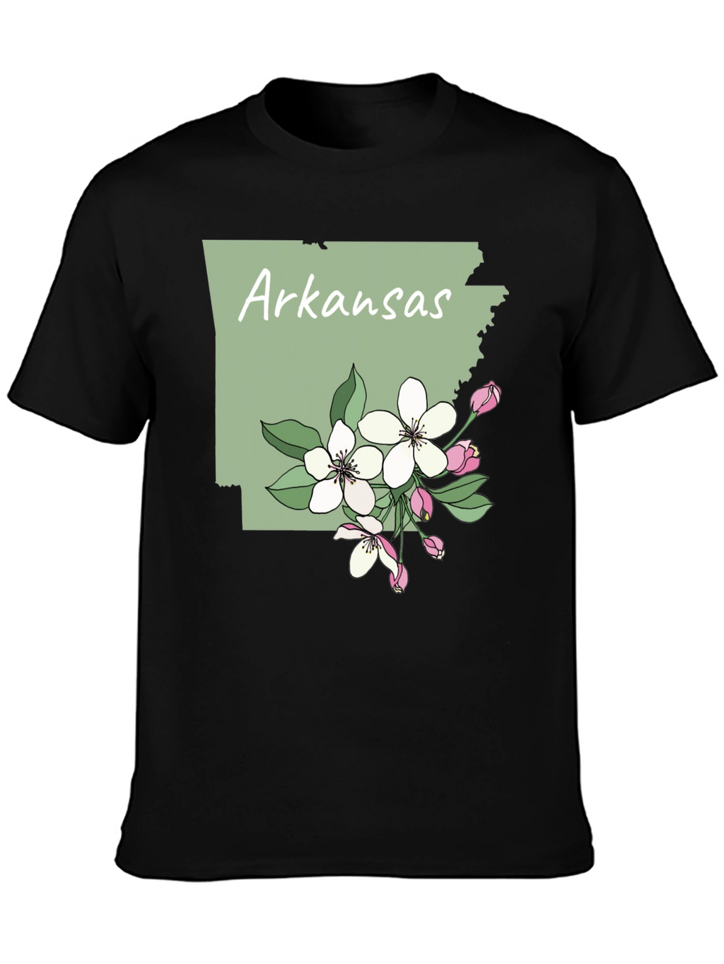 Arkansas State Flower Blossom T-Shirt