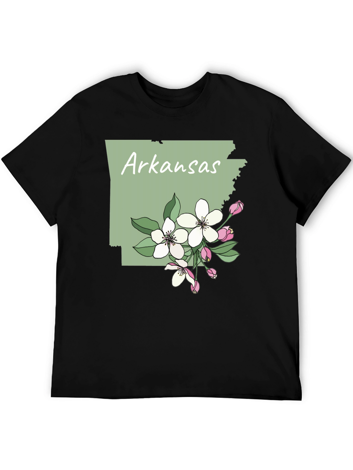 Arkansas State Flower Blossom T-Shirt
