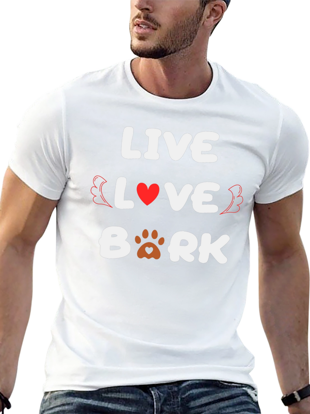 Live Love Bark T-Shirt
