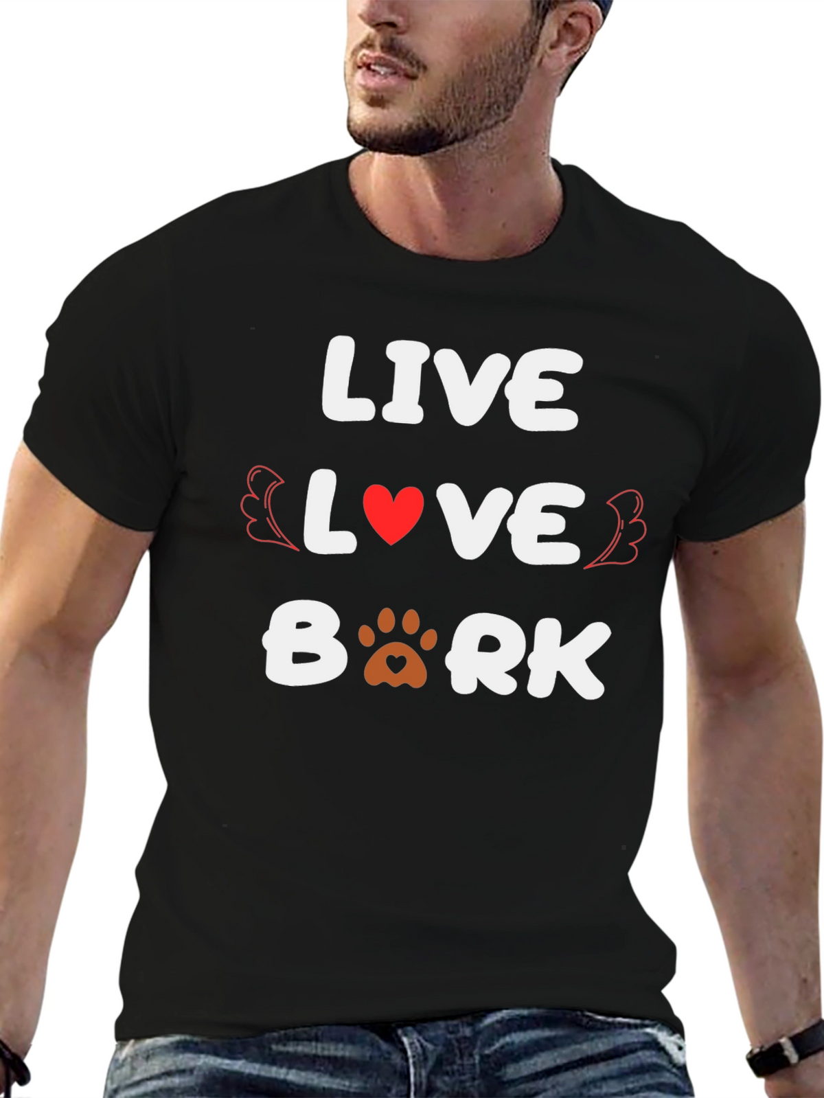 Live Love Bark T-Shirt