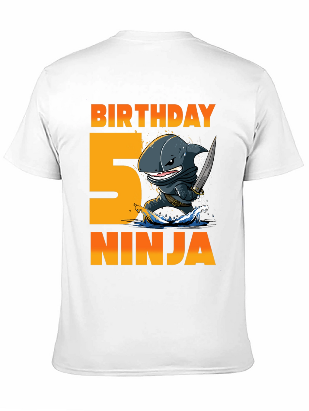 Birthday 5 Ninja T-Shirt