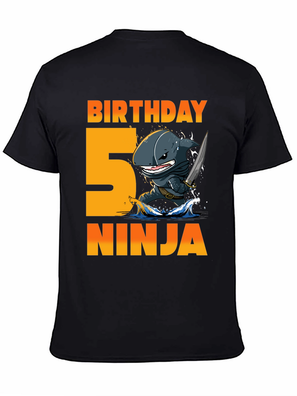 Birthday 5 Ninja T-Shirt