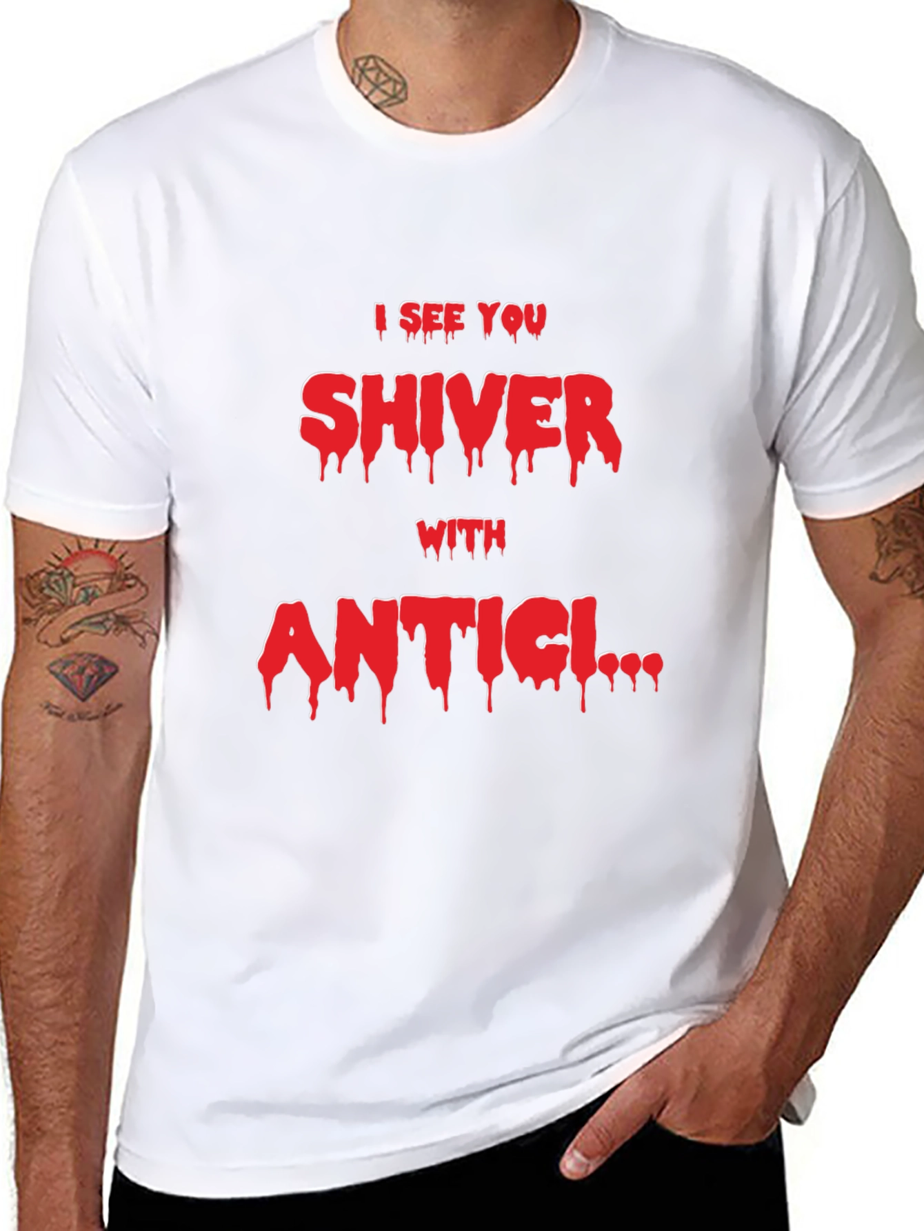 I See You Shiver With Anticipation Black T-Shirt