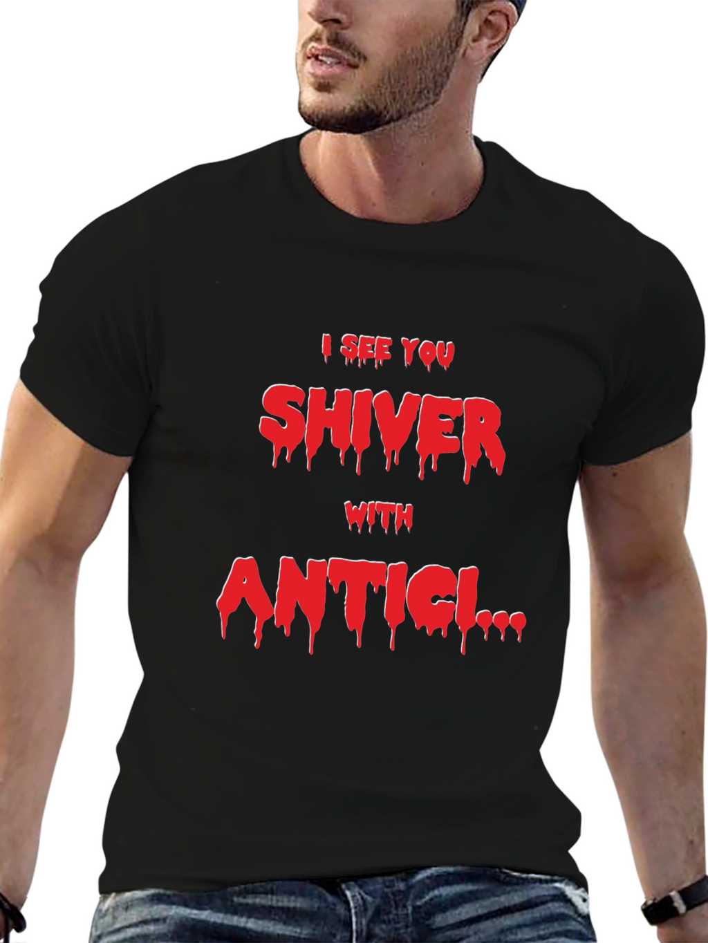 I See You Shiver With Anticipation Black T-Shirt