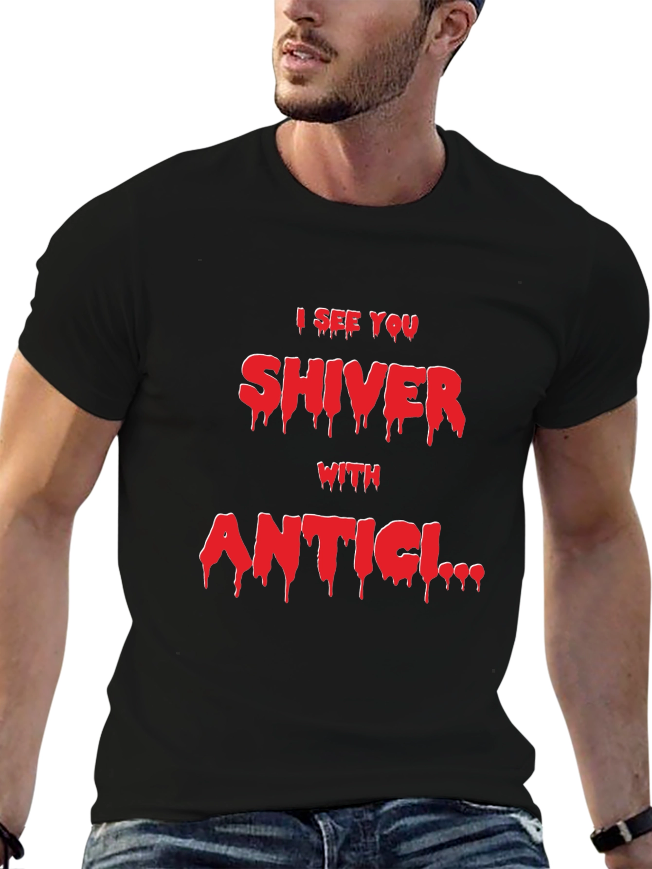 I See You Shiver With Anticipation Black T-Shirt
